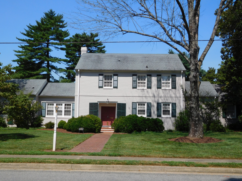 home of Dr. William Watkins, older brother of Tucker Watkins, on Marshall Street in South Boston